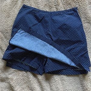 Austin Clothing Co. navy polkadot skort - 30” Waist